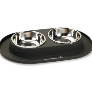 Neue Kollektion Beeztees Dinnerset 2 x 160 ml anthrazit